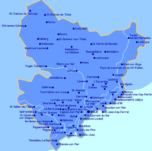 zones d’intervention SDS plomberie